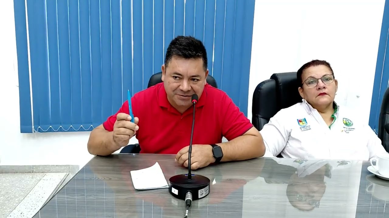 🏛️ SESIÓN ORDINARIA DEL CONCEJO MUNICIPAL DE AGUAZUL