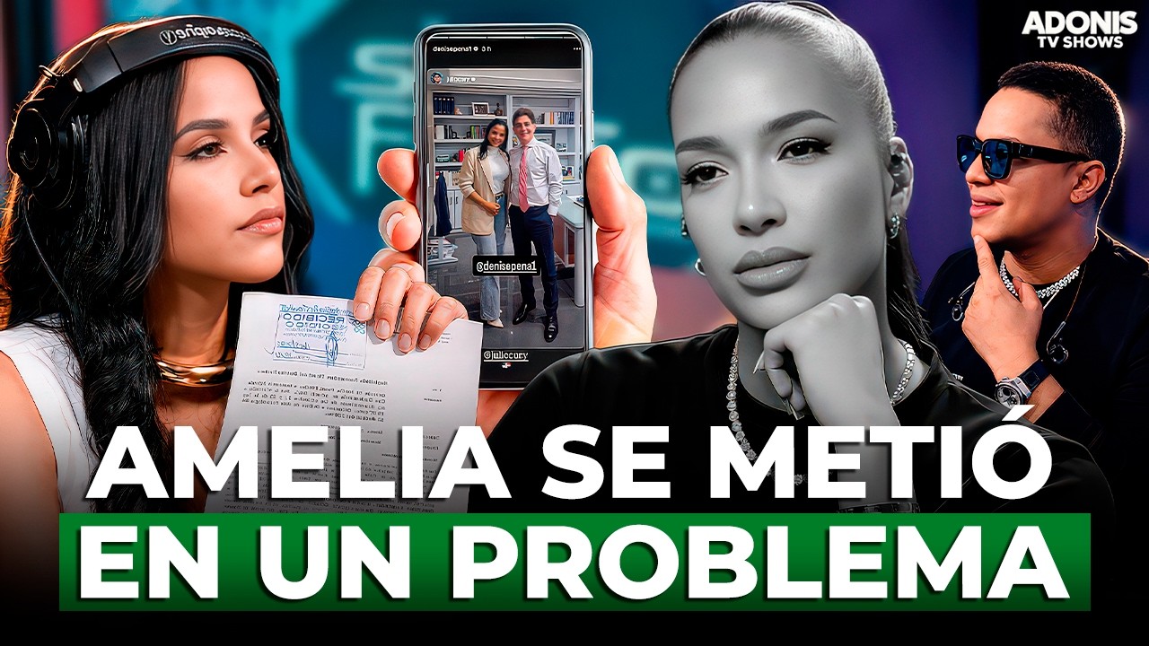 DENISE PEÑA APARECE CON SU ABOGADO TRAS LAS ADVERTENCIAS DE AMELIA ALCÁNTARA