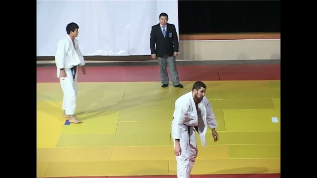 ДЗЮДО. ЧЕМПИОНАТ КЫРГЫЗСТАНА-2011. Финал 100 кг Алексей Таскин-Бекболот Токтогонов