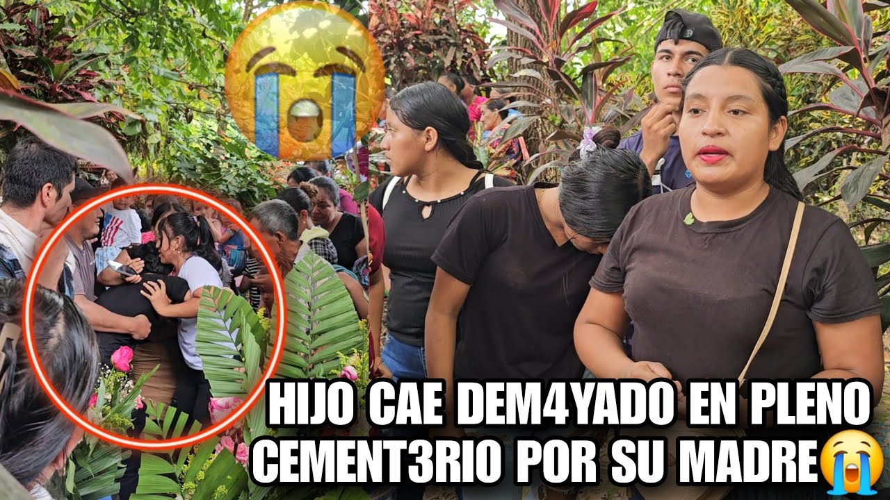 EL Tió De BERLYN Cae Desm4yad0 Al Ver Entr4r A Su Mamá Al Pant3on🕊 El Ultimo Adiós A Mi Madre😭