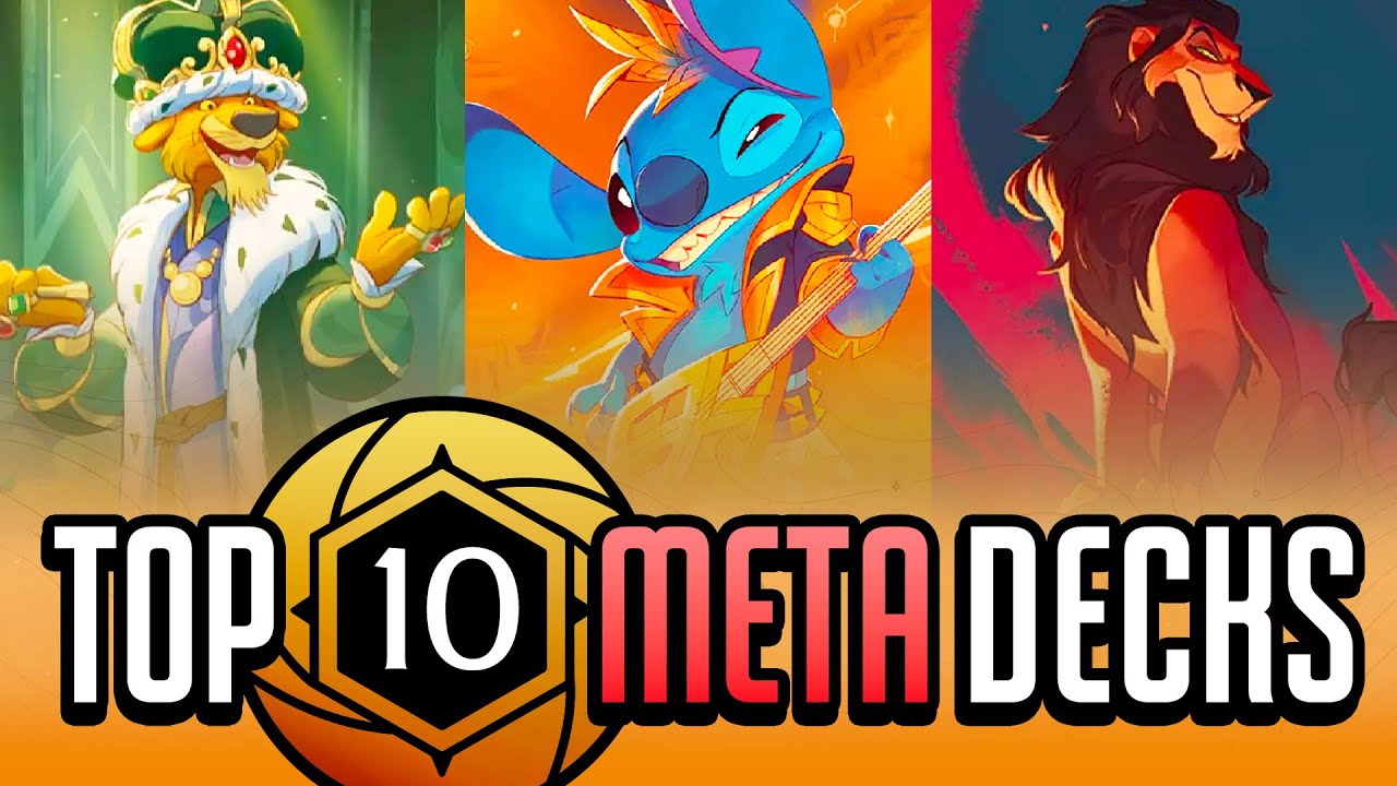 TOP 10 LORCANA DECKS – May 2024
