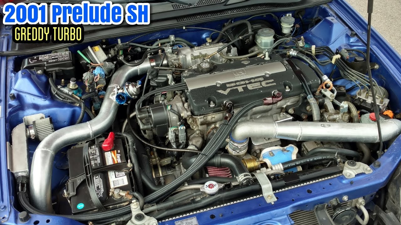 Greddy Turbo установлен на Honda Prelude 2001 года