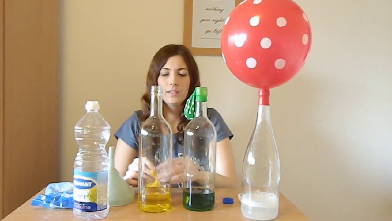 Kako naduvati balon hemijskom reakcijom?