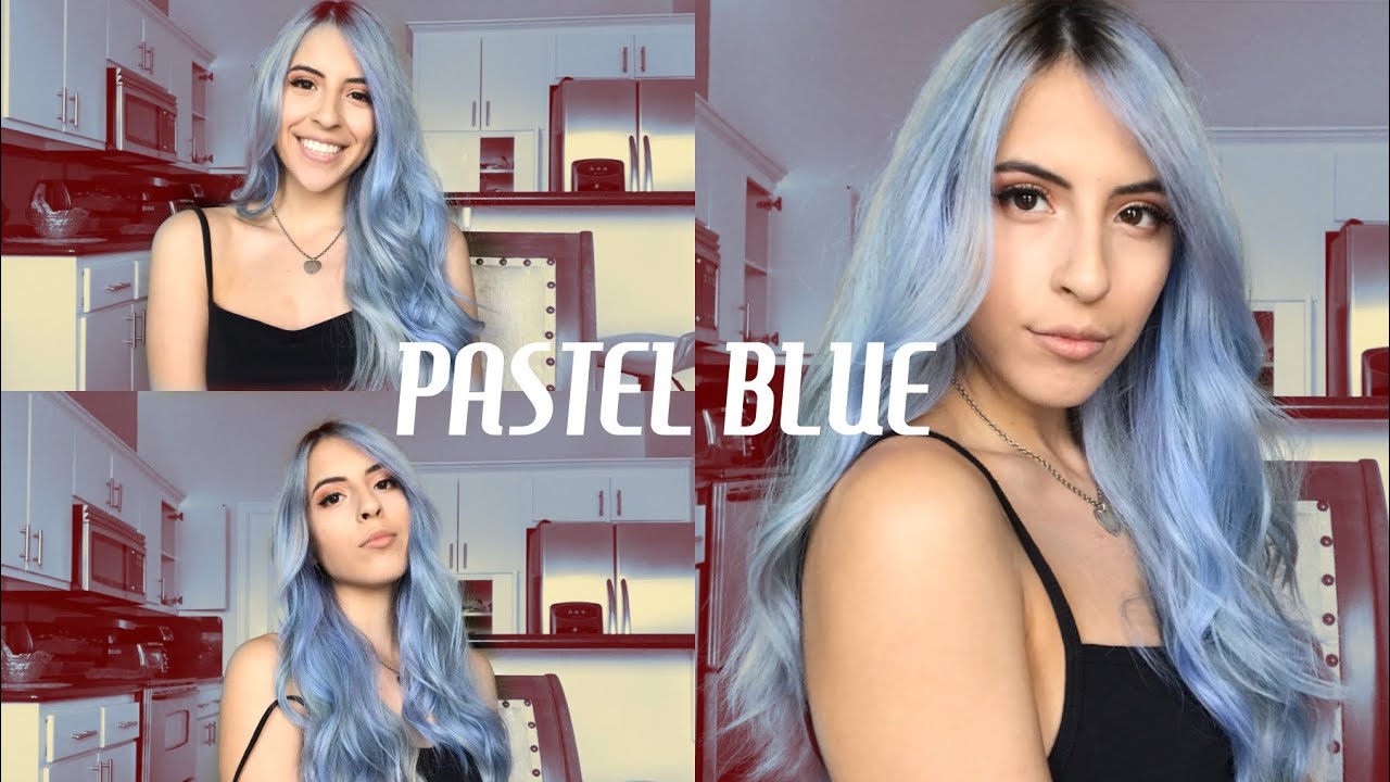 Dying my hair PASTEL BLUE! 💙