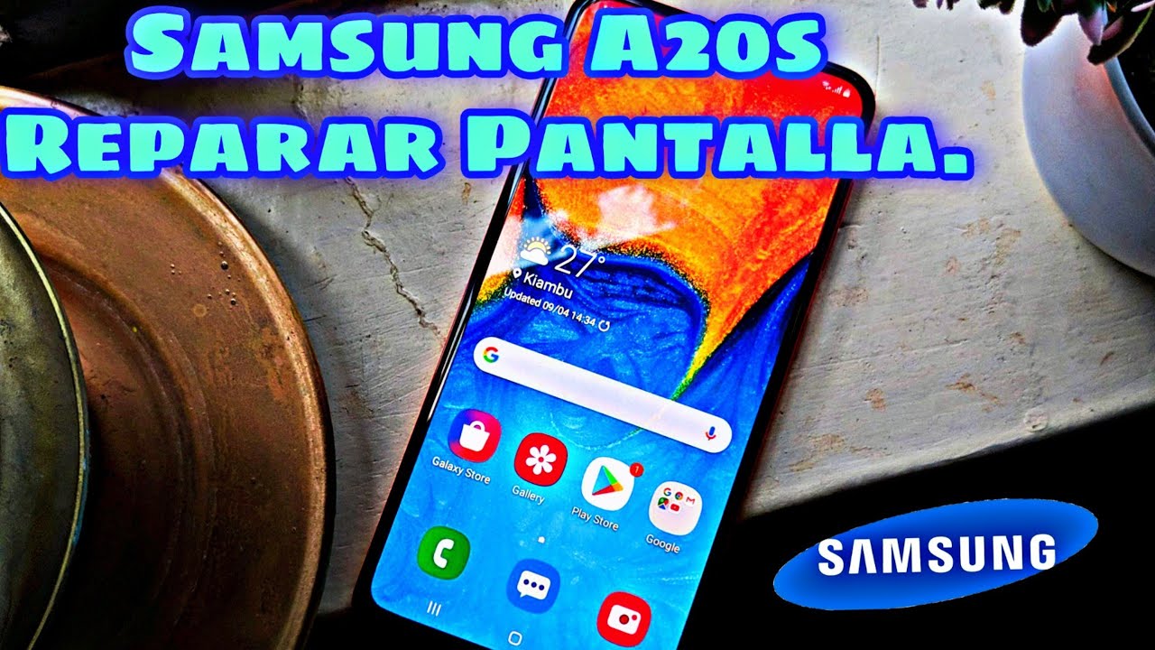 SAMSUNG A20s REPARAR PANTALLA ROTA 🤯 facil!!