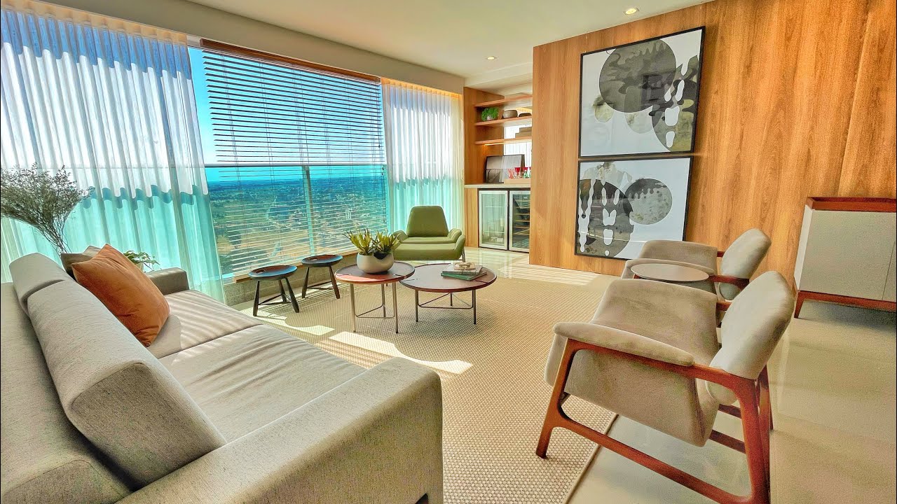 TOUR PELO NOVO APARTAMENTO DECORADO DE 128 m² NO PENÍNSULA LAZER EM ÁGUAS CLARAS