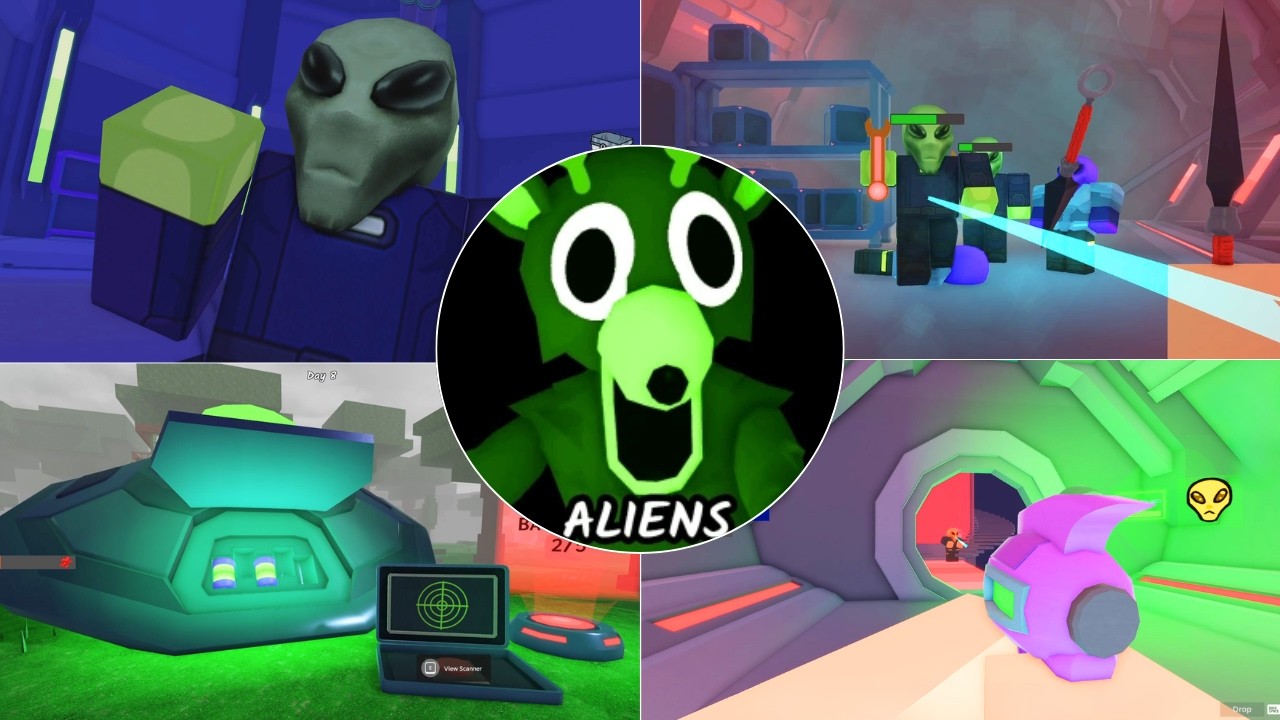 99 Nights in the Forest:👽 Aliens Revenge Update - ALL Cutscenes & Walkthrough [Roblox]