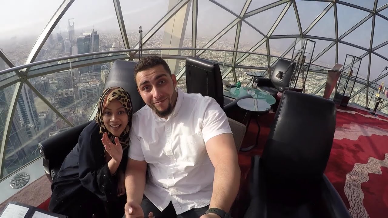 ON TOP OF THE WORLD! Actually, in Riyadh