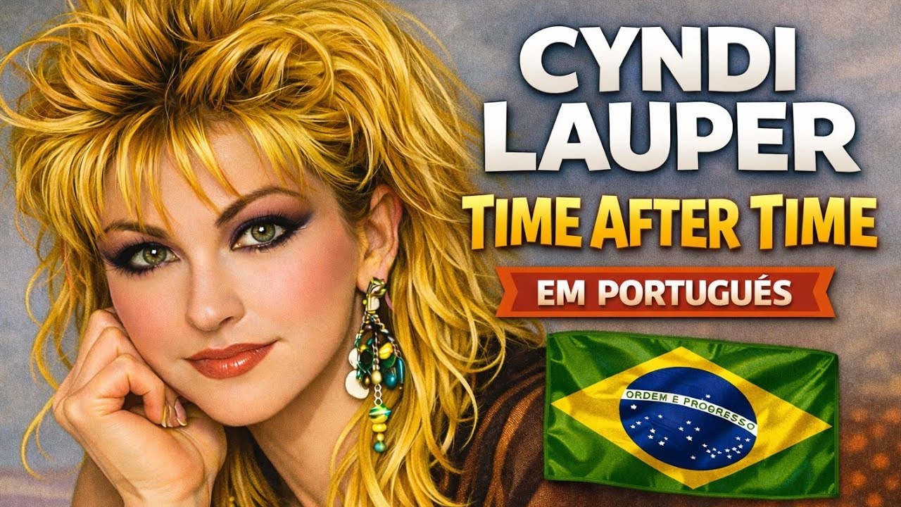 CYNDI LAUPER - TIME AFTER TIME em Português | Cover 