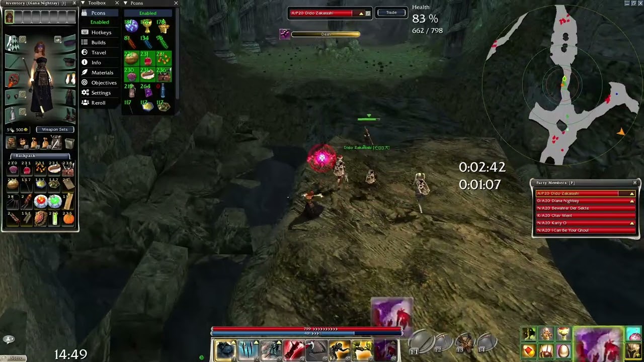 4 min 6 man Rragar's Menagerie - Guild Wars
