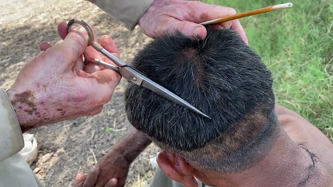 Asmr Zaza Machine Trending Haircut With Different Hairstyles From Old Barber