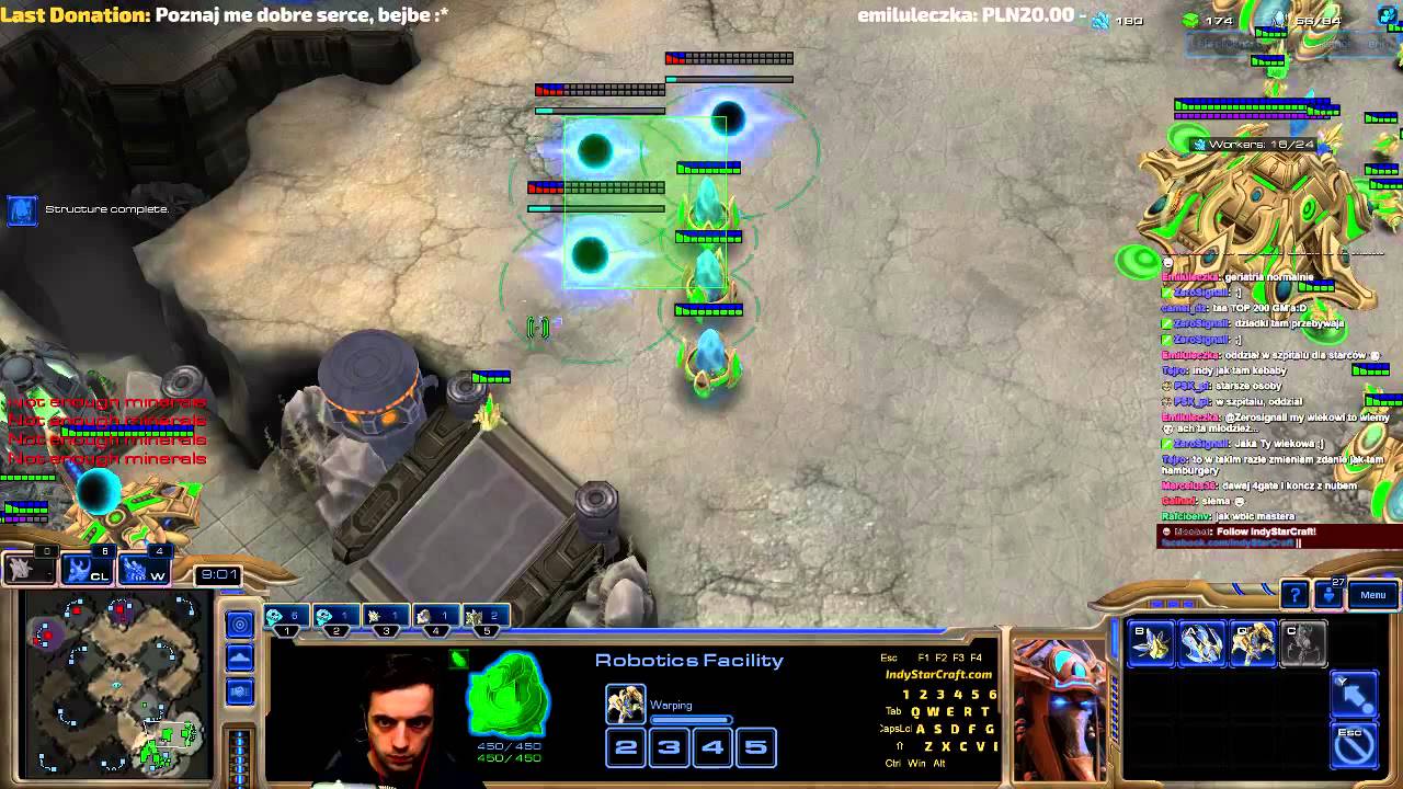 [#107] Live - Walka z rojem zerg&oacute;w trwa! + archon mode z widzami na koniec