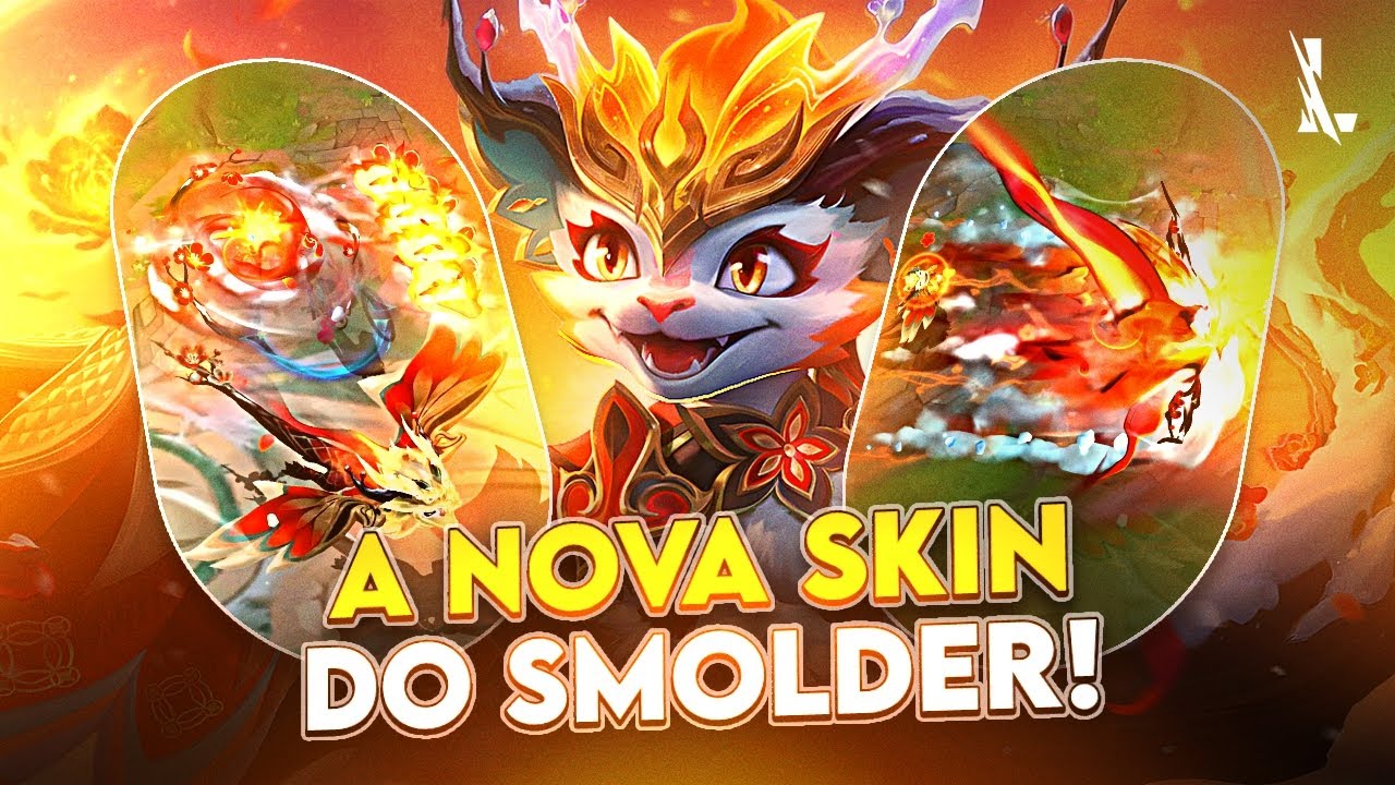 O SEGREDO DA BUILD DEFINITIVA DO SMOLDER! A NOVA SKIN TÁ ABSURDA | LoL Wild Rift
