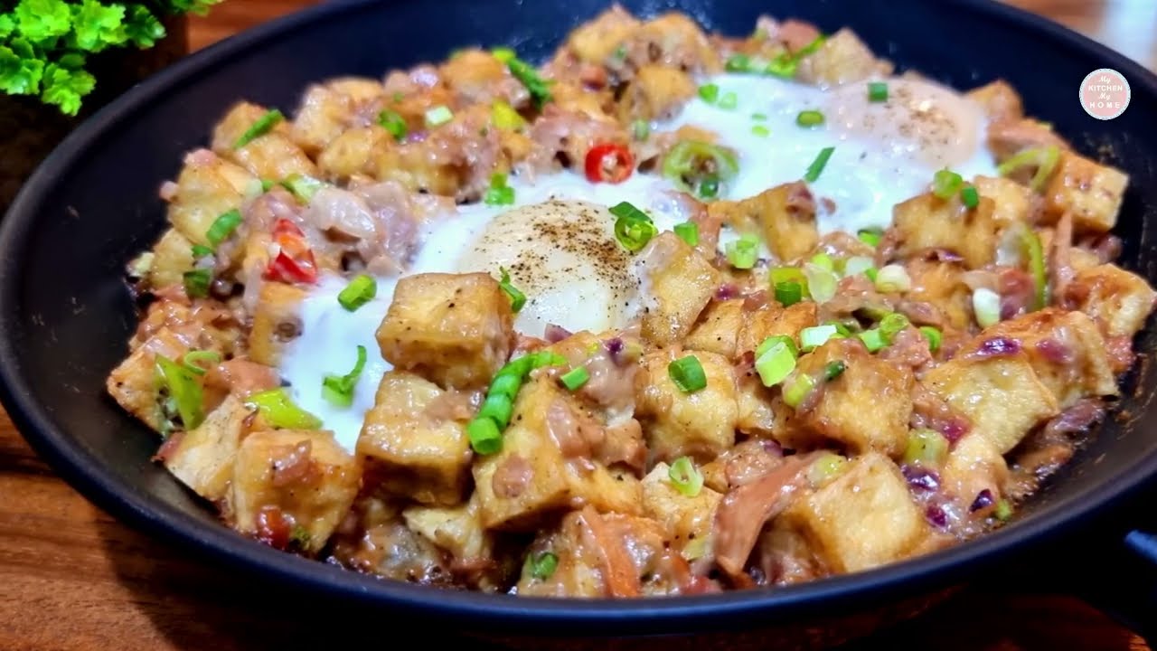 TOFU AND TUNA SISIG