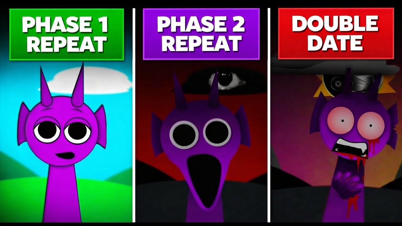 🔥 Sprunki Phase 1 & Phase 2 REPEAT After DOUBLE DATE!