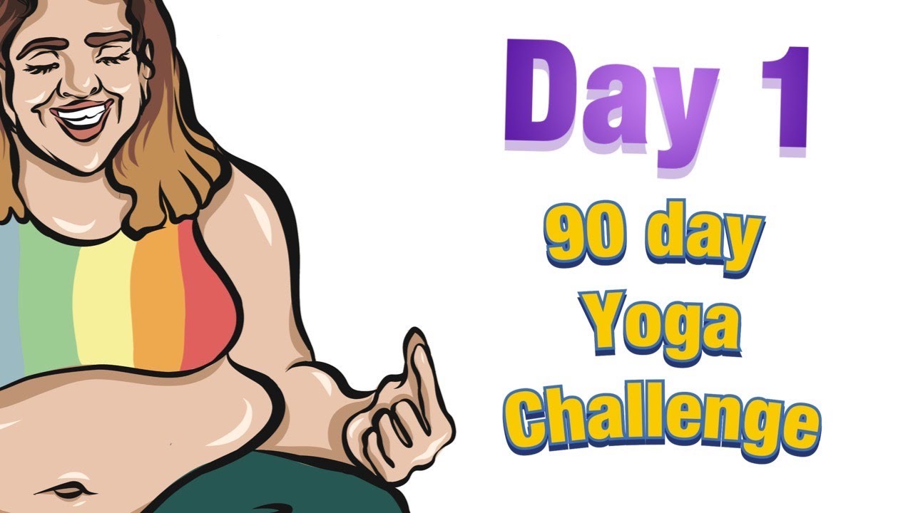 Plus Size Yoga | Day 1 of 90 Day Yoga Challenge