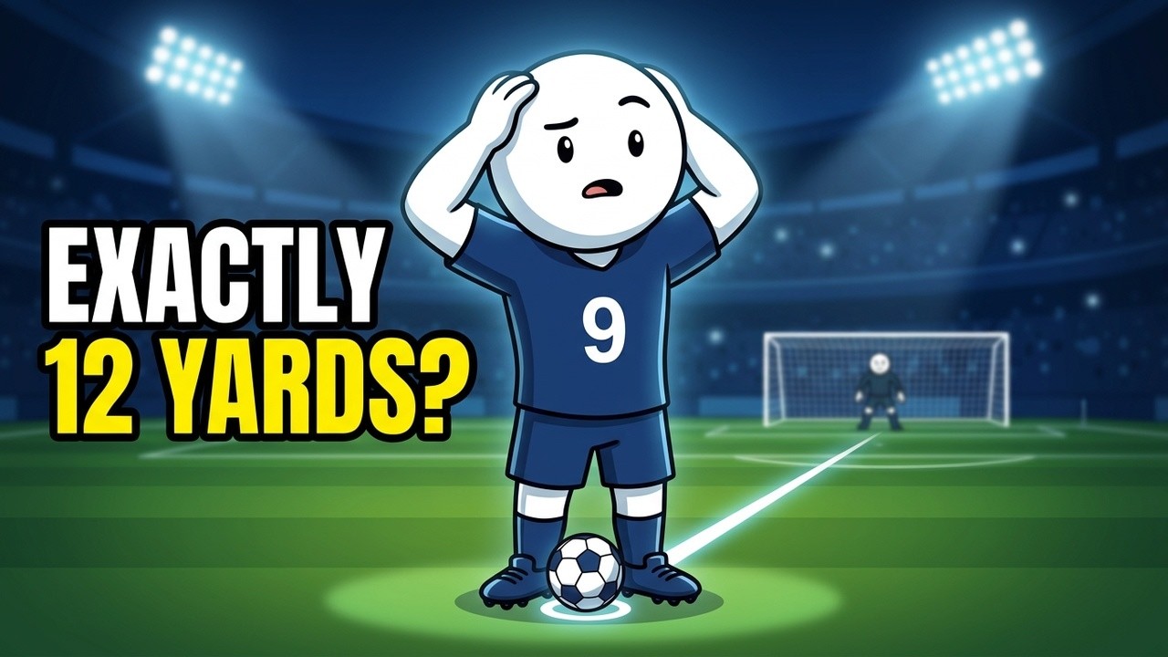 Why Is the Penalty Spot Exactly 12 Yards Away?