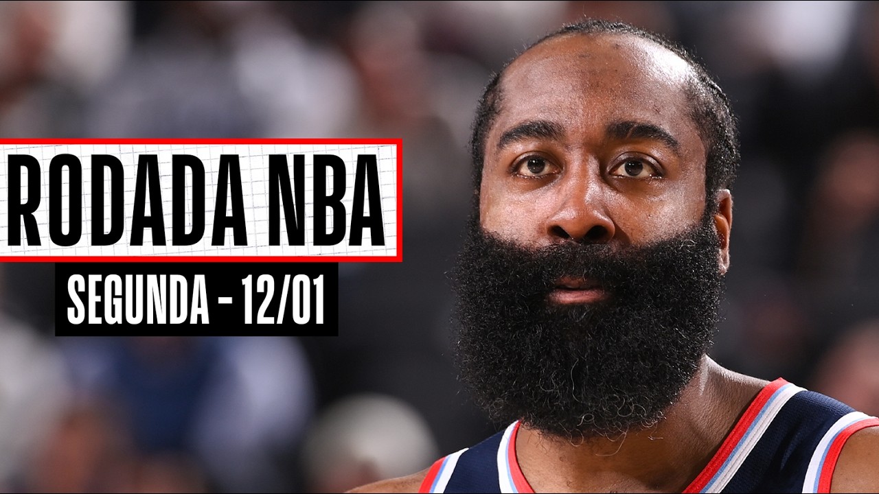 HARDEN QUEBRA MARCA HISTÓRICA de SHAQ - Rodada NBA 12/01