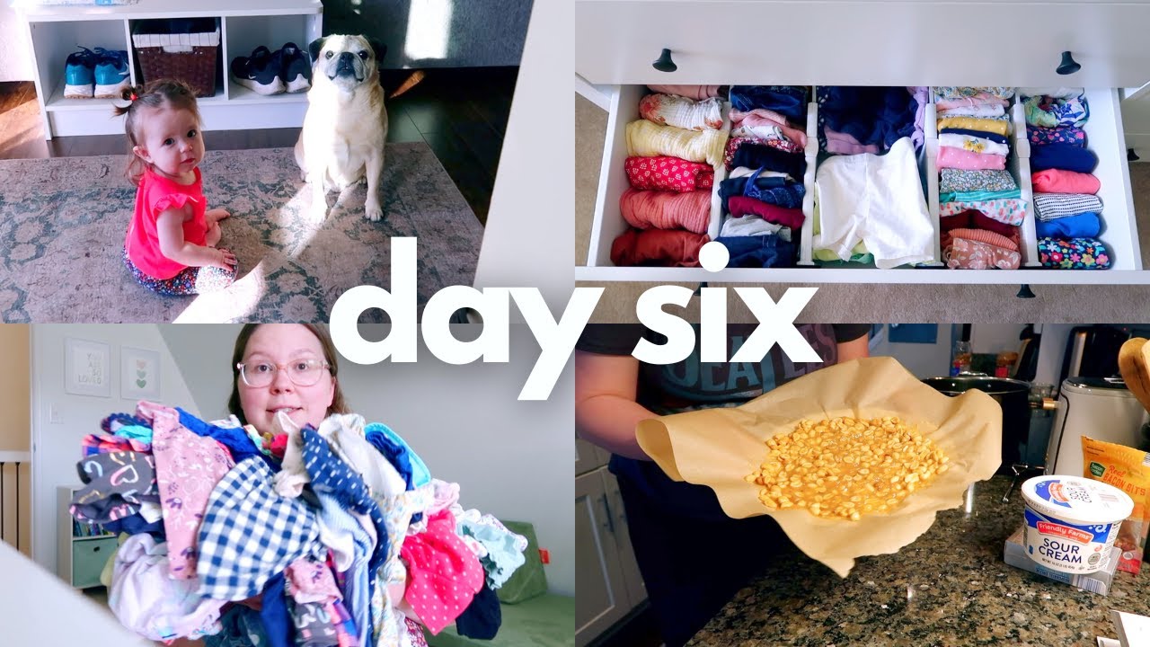 BACKLIST READATHON DAY 6 | finished a book, trail walk, peanut brittle & organizing Alice's clothes