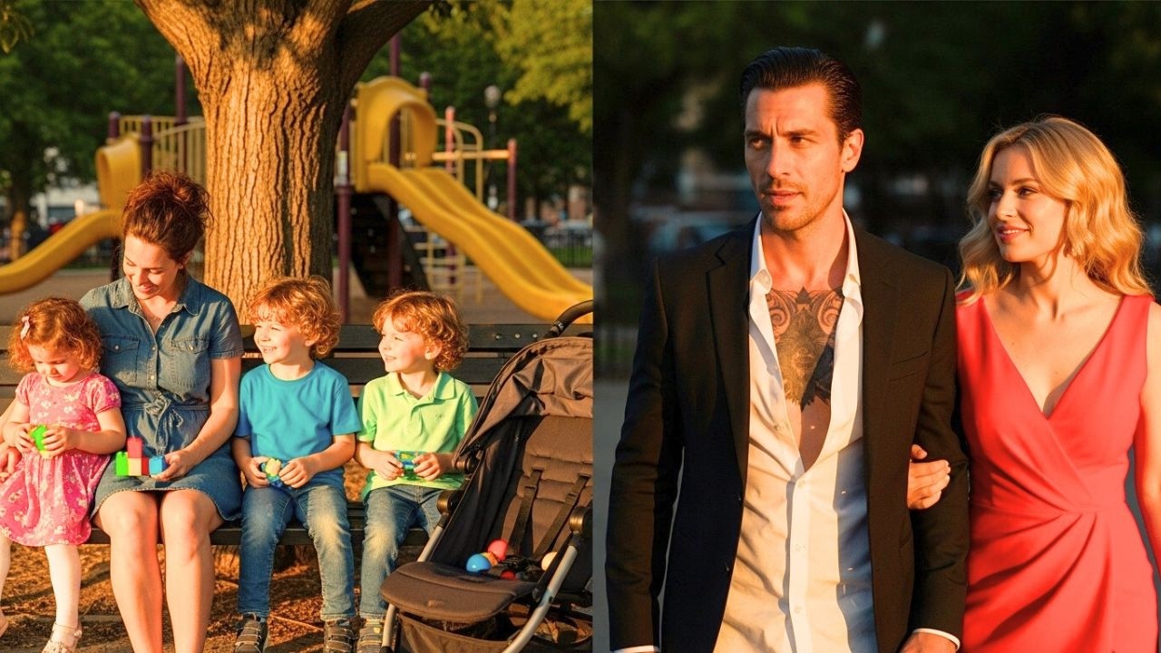 The Mafia Boss Walked With His Fiancée — Then Froze Seeing His Ex With Triplets