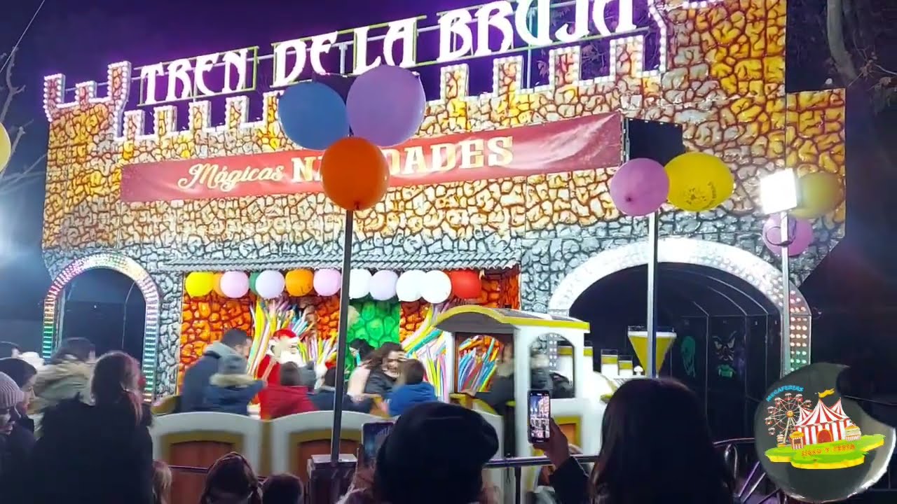 Tren de la bruja Magicas NavidDes 2023