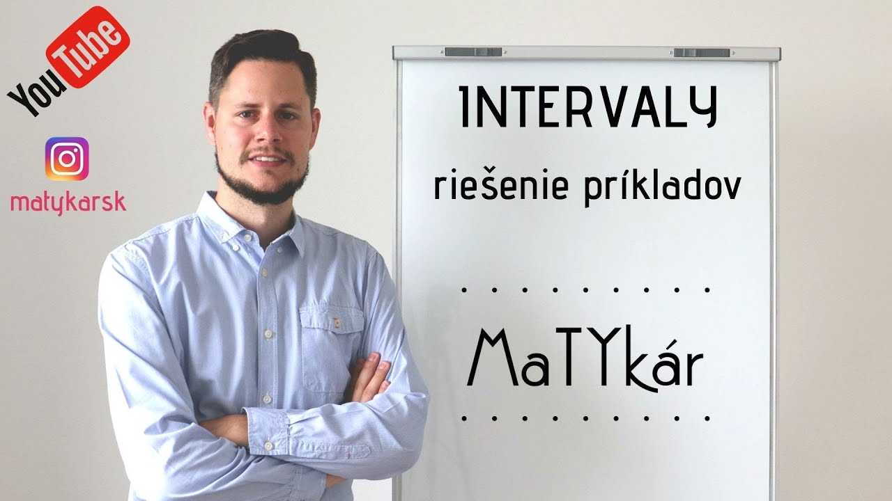 INTERVALY - riešenie príkladov