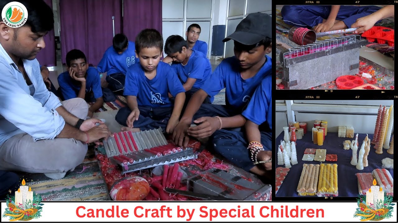 Handmade with Love | Candle Craft by Special Children