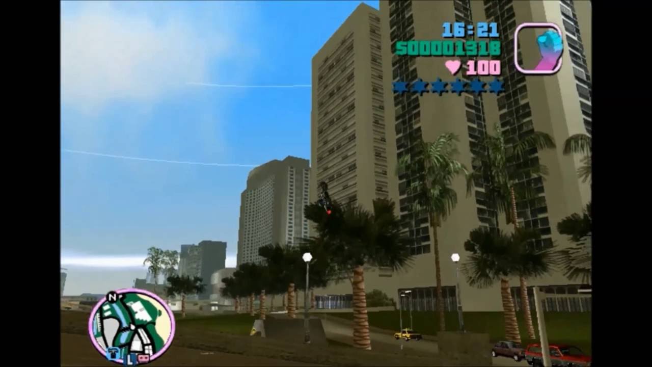 Gta Vice city- Glitches, stunts and fails, funny moments and more