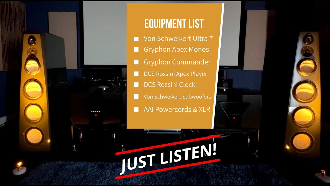 Von Schweikert Ultra 7 Loudspeakers - Just Listen!