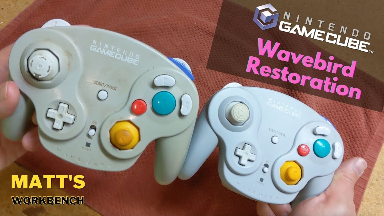 Restoring a Gamecube Wavebird Controller