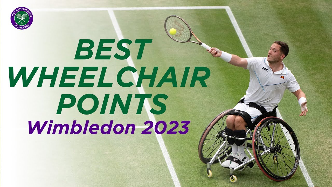 Incredible Wheelchair Points from Wimbledon 2023