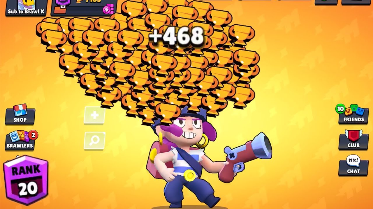 PENNY NONSTOP to 500 TROPHIES! Brawl Stars
