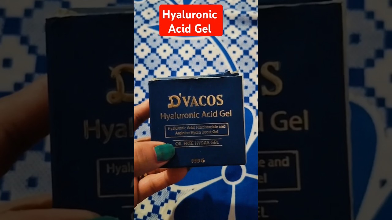 D'vacos Hyaluronic Acid Gel #shortvideo  #shots #youshorts