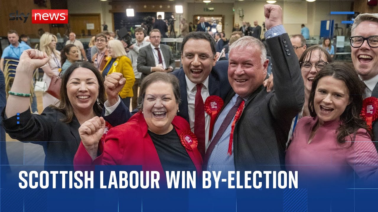 Scottish Labour win by-election in Hamilton, Larkhall and Stonehouse as SNP suffer shock defeat