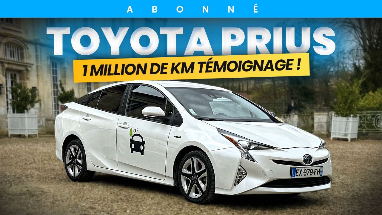 1 MILLION de km en Toyota Prius : il raconte !