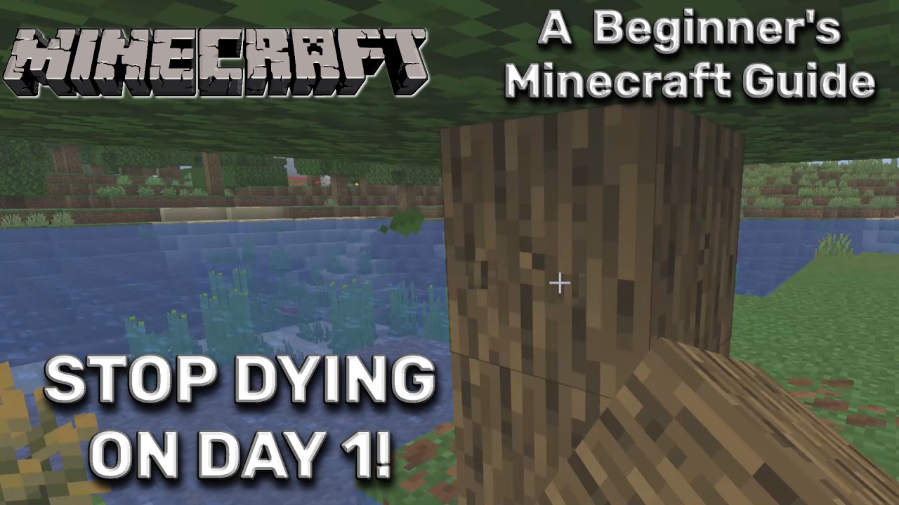 STOP DYING ON DAY 1! - A Beginner's Minecraft Guide