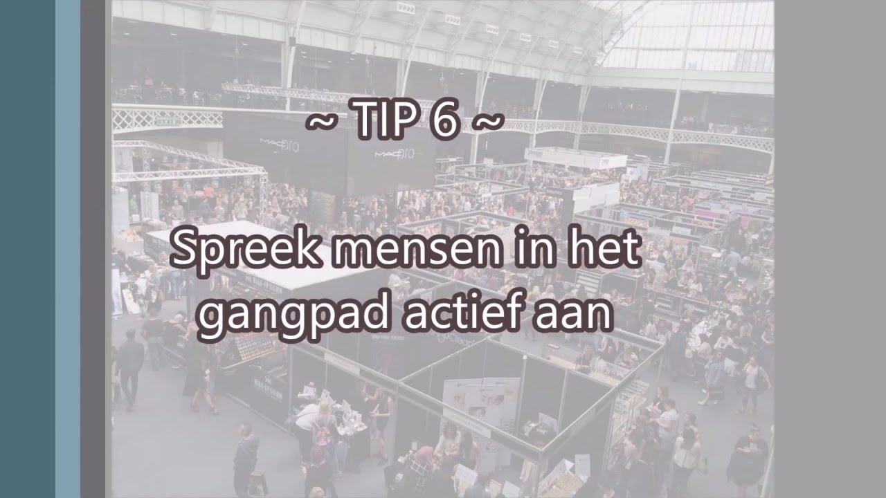 Beurstraining: 10 tips voor succes op een beurs