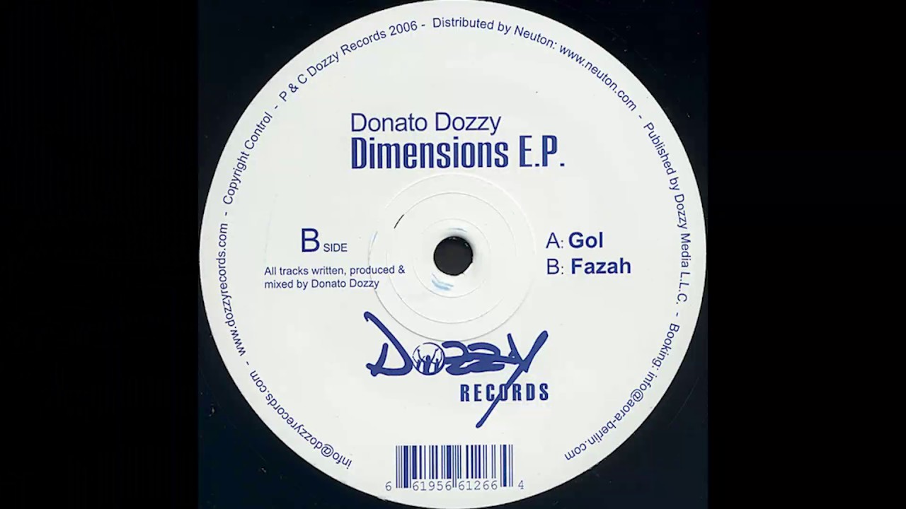 Donato Dozzy - Fazah [DZR-000]