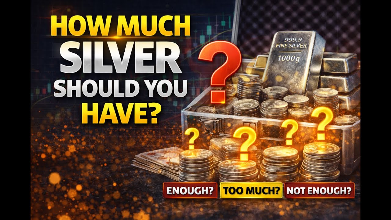 How Much Silver Should You Really Have? (Before It&rsquo;s Too Late)