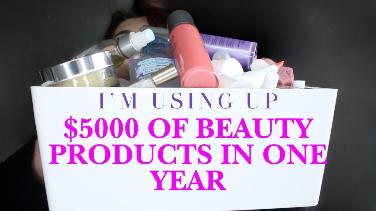 Project Pan: Can I Finish $5,000 of Beauty Products in One Year?