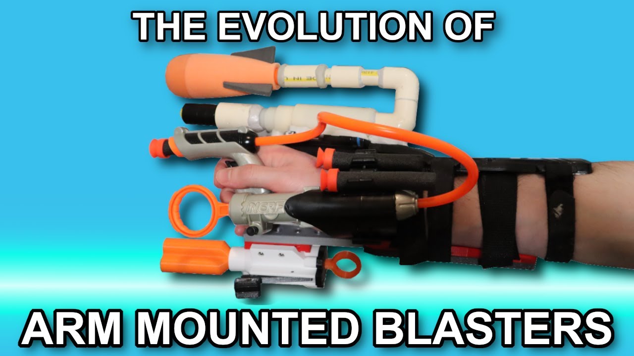 The Evolution of Arm Mounted Blasters