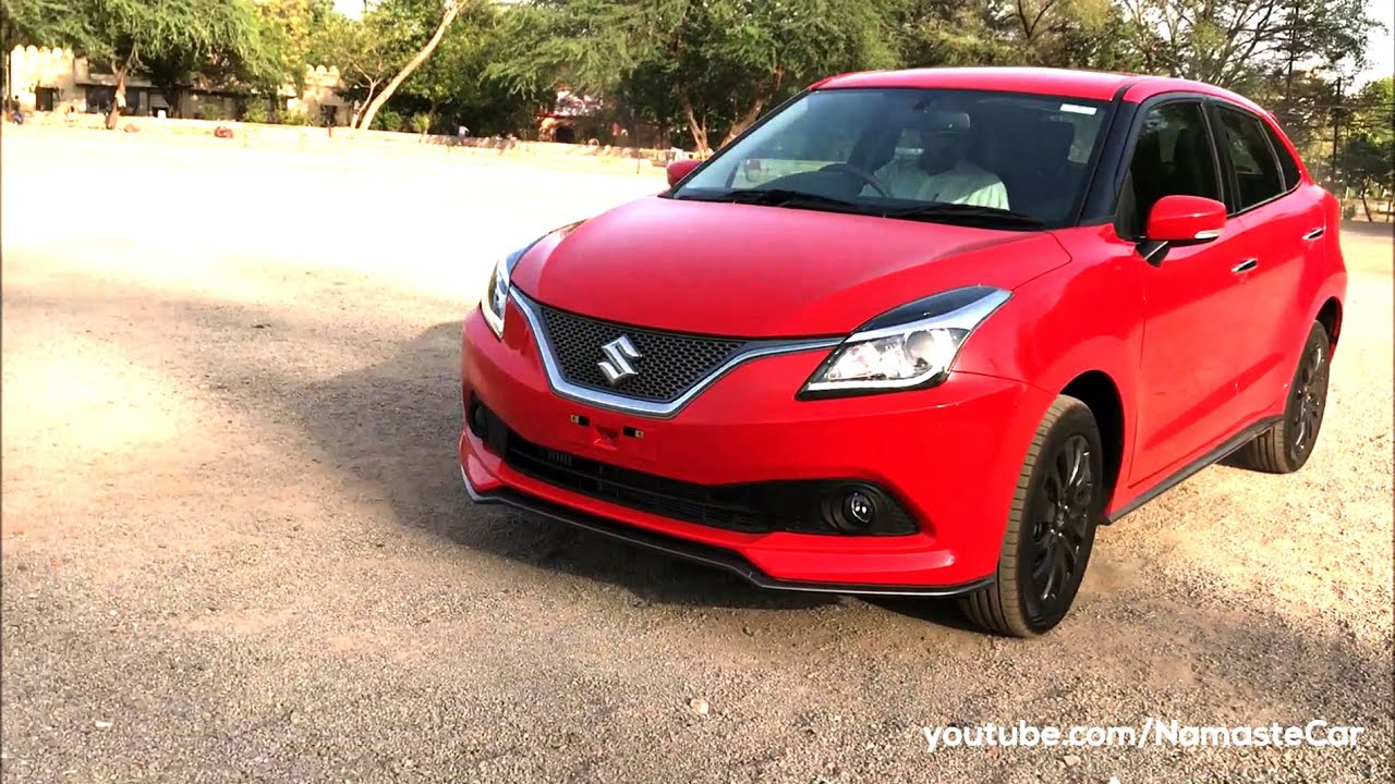 Maruti Suzuki Baleno RS/Standard 2017 by Nexa | Real-life review