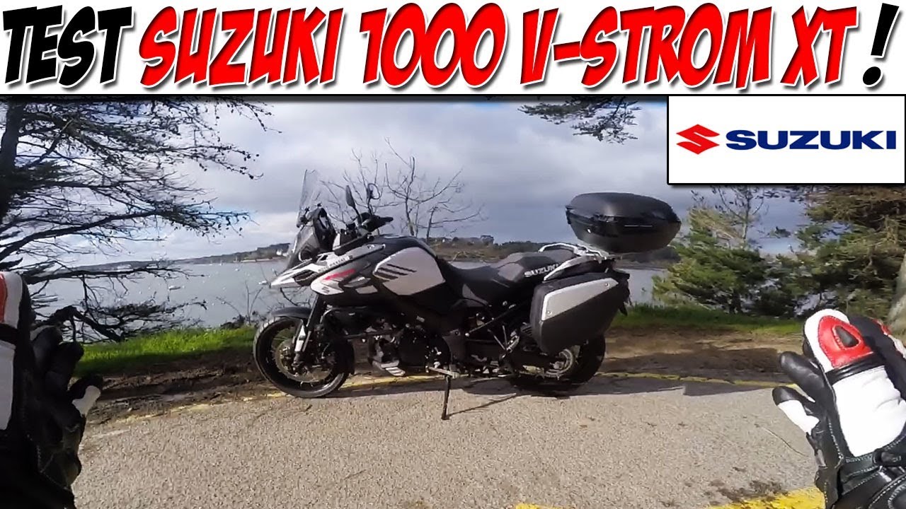 #Moto Vlog 134 : TEST SUZUKI VSTROM 1000 XT / Une douceur a piloter !