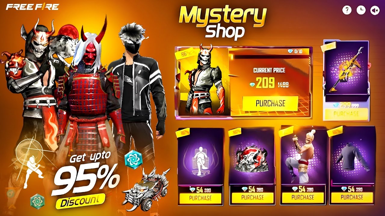 Zombie Samurai Return Confirm Date💥Next Mystery Shop Event 🤯🥳| Free Fire New Event l Ff New Even