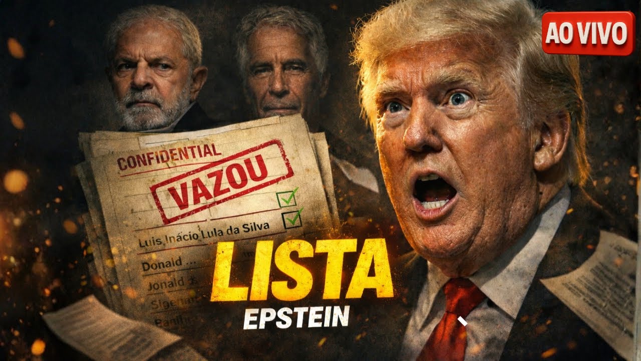 Lista de EPSTEIN, LULA e a cagada de TRUMP