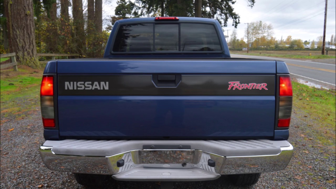 2000 NISSAN FRONTIER KING CAB 4X4 3.3L V6 5-SPD MANUAL