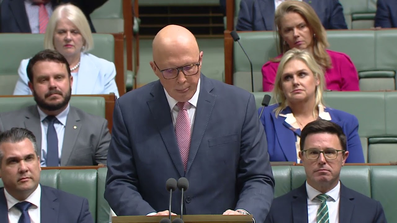 2025 Budget Reply -  Hon Peter Dutton