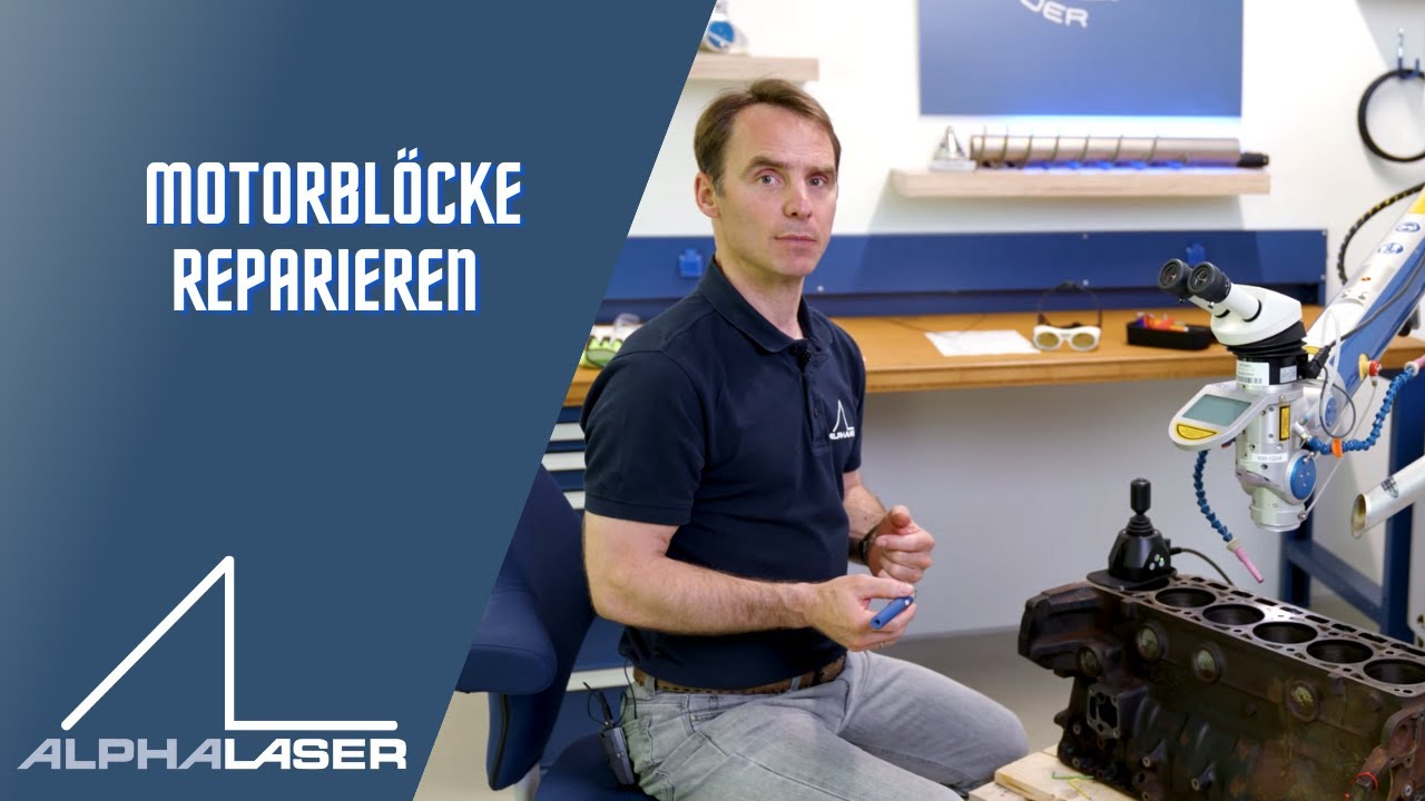 Motorblock Laserschweißen - Worauf muss man achten? - ALPHA WELDER