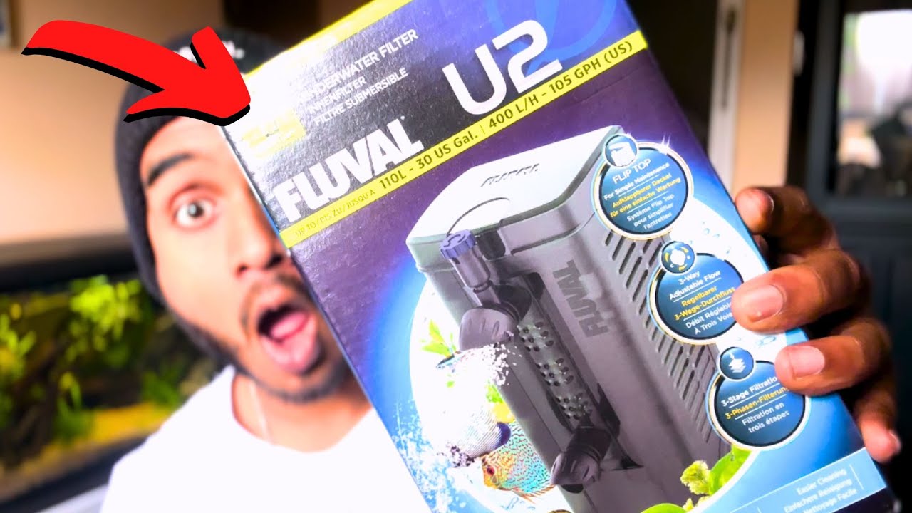Fluval U2 Filter Unboxing , Set Up and Review !