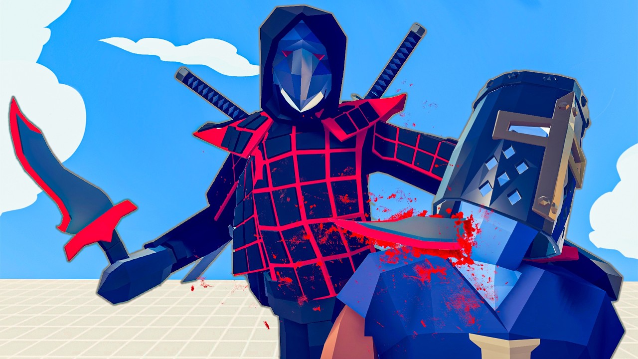 NINJA MASTER vs EVERY UNIT | Totally Accurate Battle Simulator-TABS
